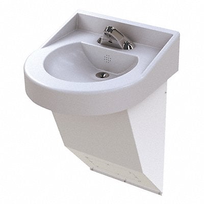 BestCare BathSink DShap 15in x 12in x4in MPN:WH3775-3375L-SO-110V-BAT