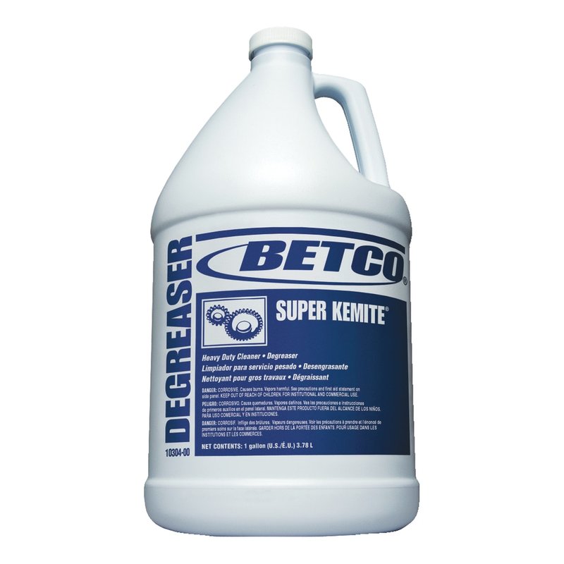 Betco Super Kemite Degreaser, Cherry Scent, 148 Oz Bottle, Case Of 4 MPN:1030400