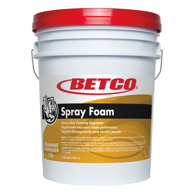 Betco Spray Foam Degreaser, 640 Oz Bottle MPN:1260500