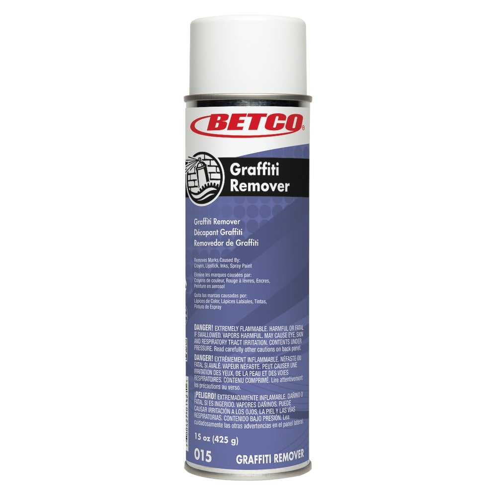 Betco Graffiti Aerosol Remover, 15 Oz Can, Case Of 12 MPN:0152300