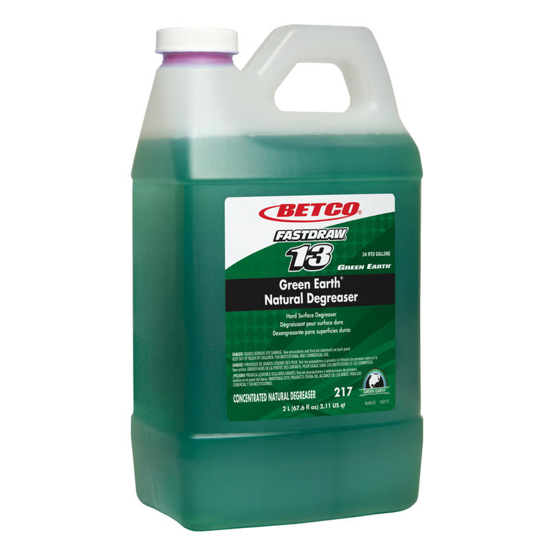 Betco Green Earth Natural Degreaser, 2 Liter Bottle, Case Of 4 MPN:BSN26973WUOM