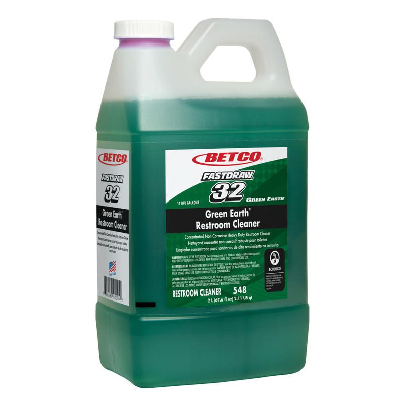 Betco Green Earth Restroom Cleaner, 67.6 Oz Bottle, Case Of 4 MPN:5484700