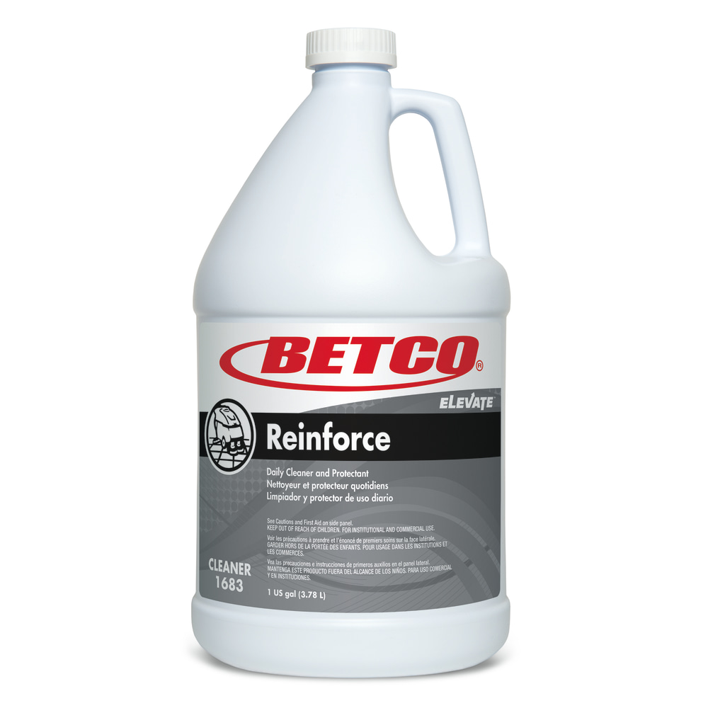 Betco Elevate Reinforce Cleaner, Citrus Scent, 128 Oz Bottle, Case Of 4 MPN:16830400