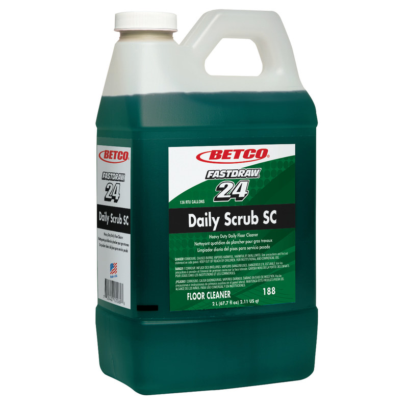 Betco Daily Floor Scrub SC, 320 Oz Bottle, Case Of 4 MPN:1884700