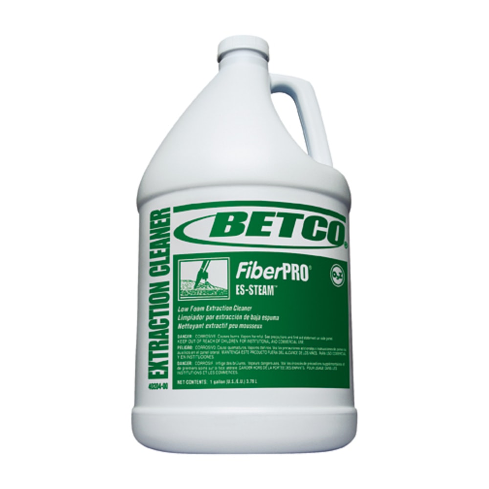 Betco FiberPRO ES-Steam Carpet Cleaner, Fresh Scent, 128 Oz Bottle, Case Of 4 MPN:4020400