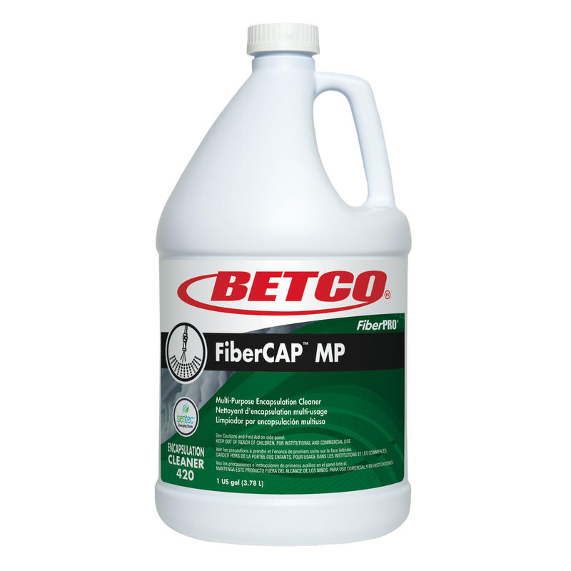 Betco FiberCAP MP Carpet Cleaner, 128 Oz Bottle, Case Of 4 MPN:4200400