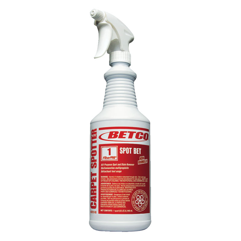 Betco FiberPRO Spot Bet Carpet Spotter, 32 Oz Bottle, Case Of 12 MPN:4251200