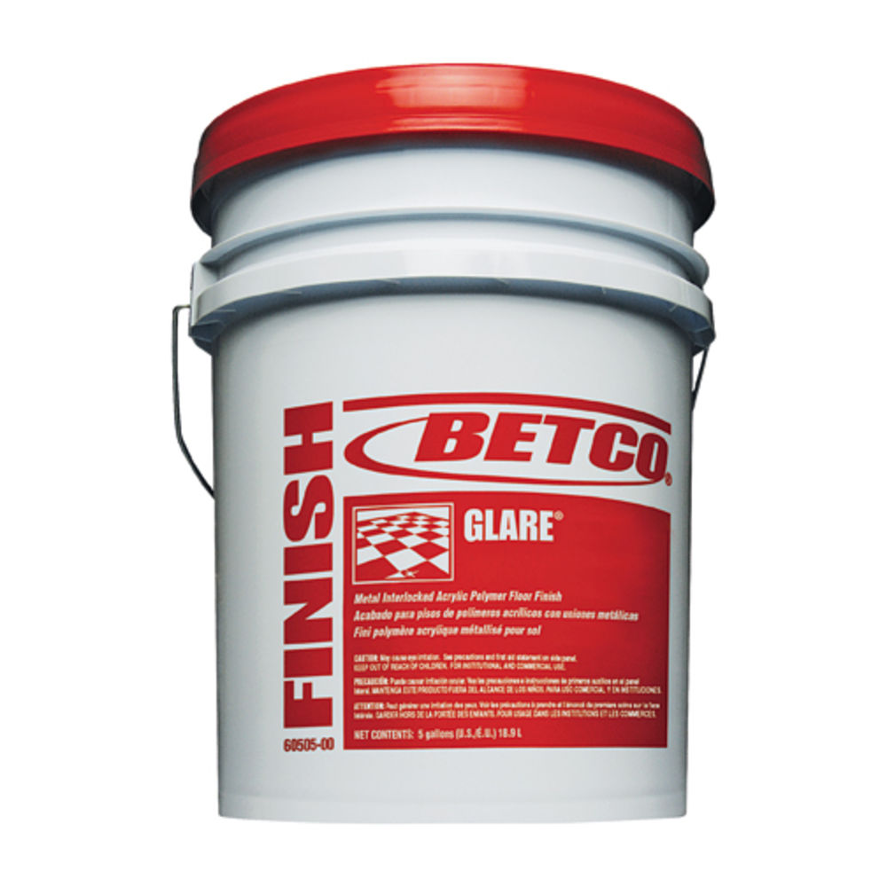 Betco Glare Floor Finish, 5 Gallon Container MPN:6050500