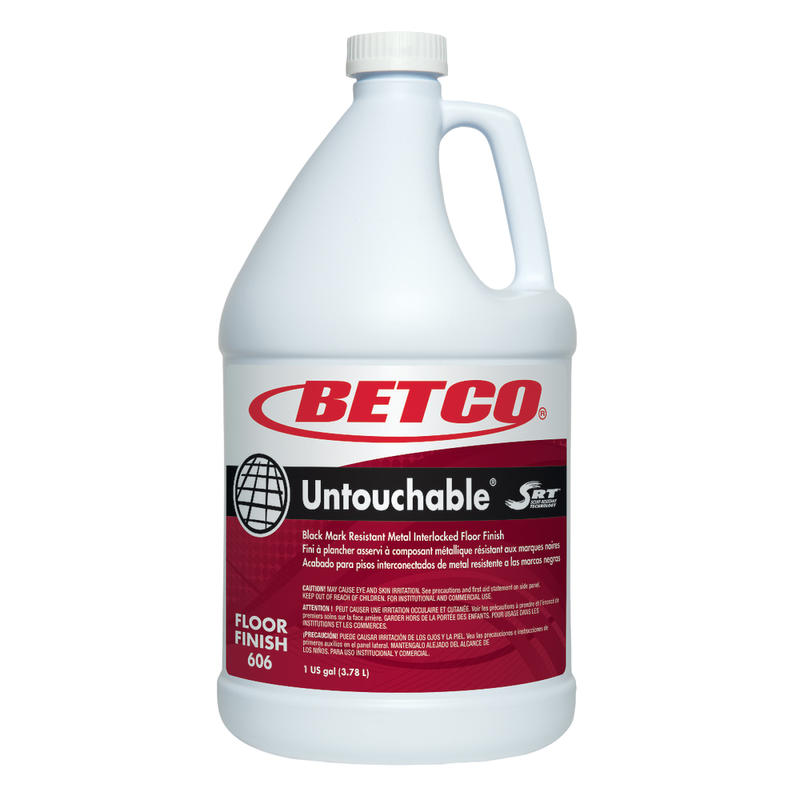 Betco Untouchable With SRT Floor Finish, 128 Oz Bottle, Case Of 4 MPN:6060400