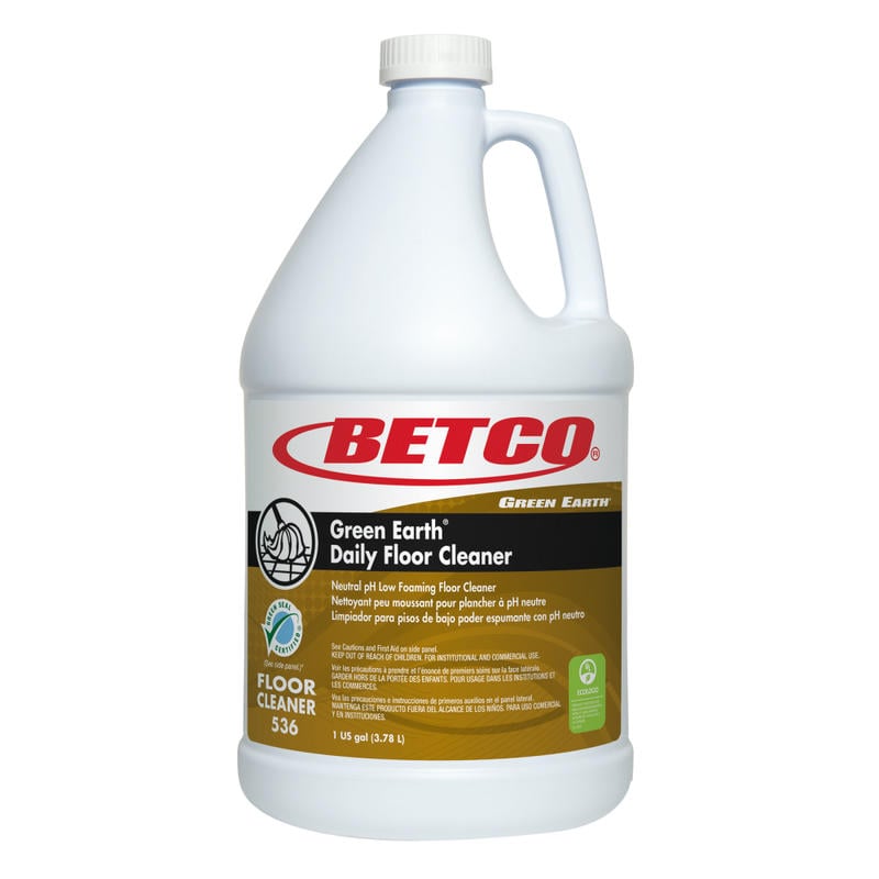 Betco Green Earth Daily Floor Cleaner, 128 Oz Bottle, Case Of 4 MPN:GOJ507402WUOM