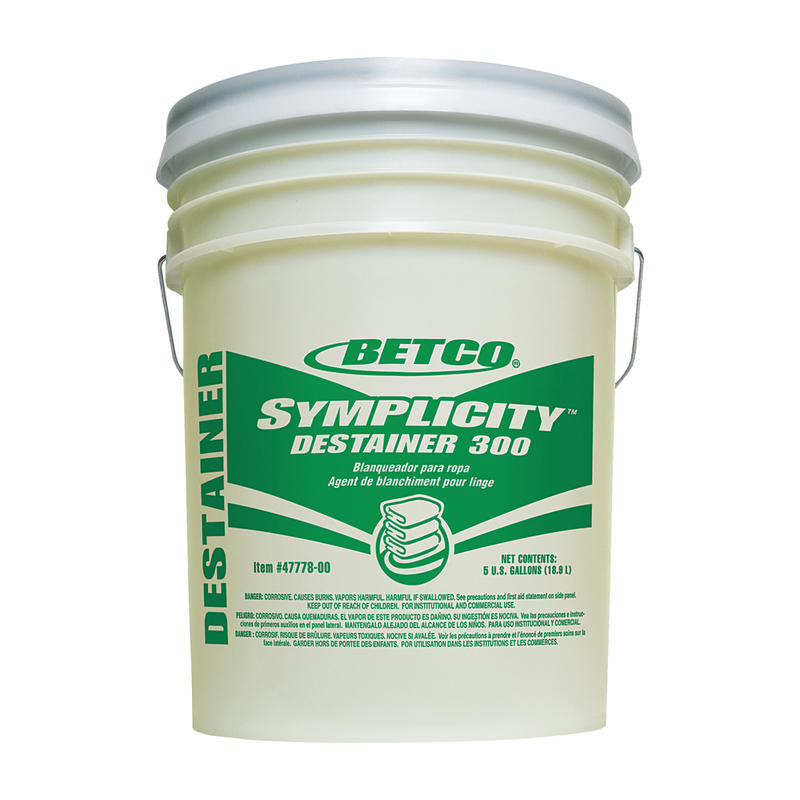 Betco Symplicity Destainer, 640 Oz Container MPN:4777800