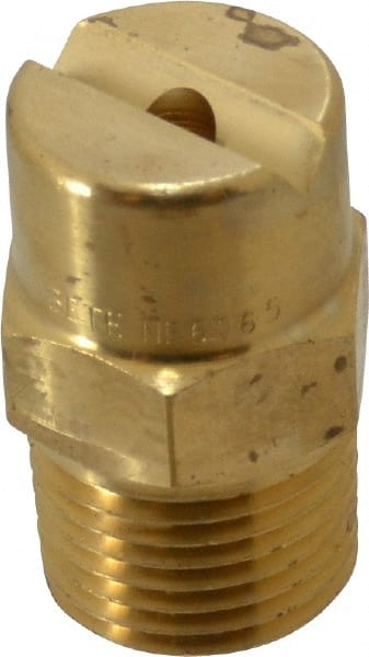 Brass Standard Fan Nozzle: 1/2