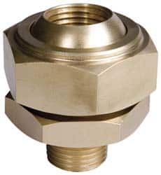 Brass Adjustable Swivel Joint Nozzle: 1/2