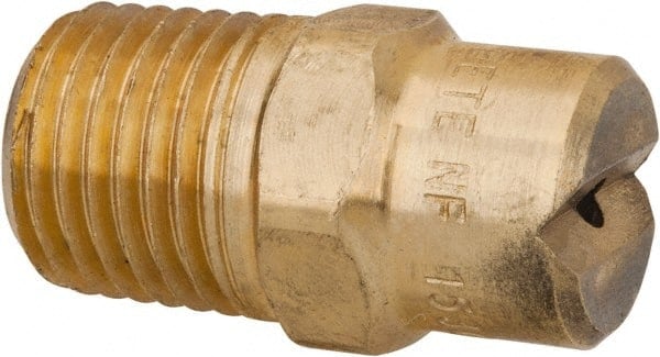 Brass Standard Fan Nozzle: 1/4