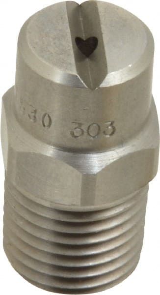 Stainless Steel Standard Fan Nozzle: 1/4