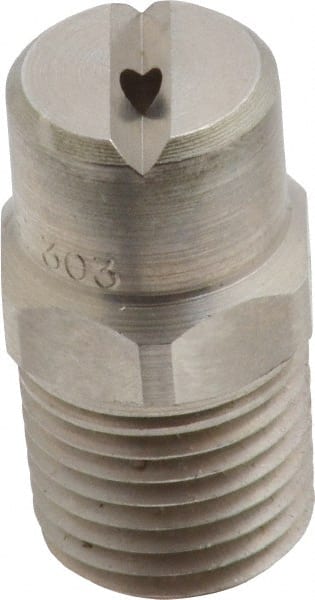 Stainless Steel Standard Fan Nozzle: 1/4