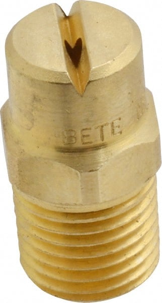 Brass Standard Fan Nozzle: 1/4