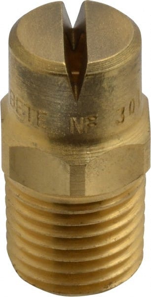 Brass Standard Fan Nozzle: 1/4