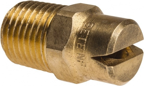 Brass Standard Fan Nozzle: 1/4