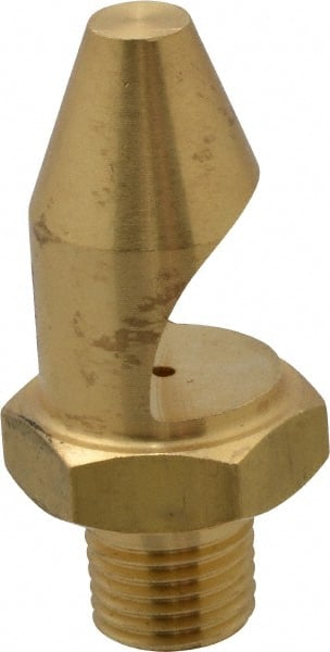 Brass Impact Fan Nozzle: 1/4