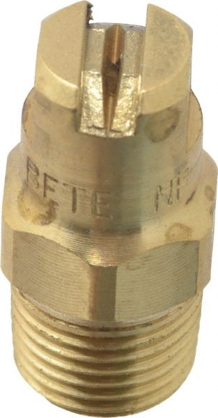 Brass Standard Fan Nozzle: 1/8