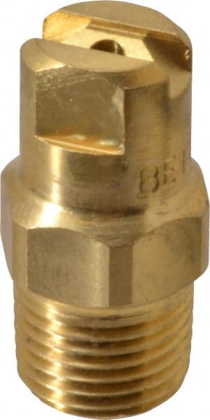 Brass Standard Fan Nozzle: 1/8