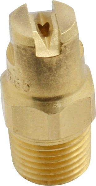 Brass Standard Fan Nozzle: 1/8