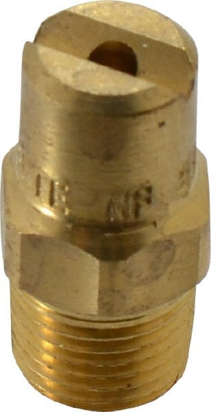 Brass Standard Fan Nozzle: 1/8