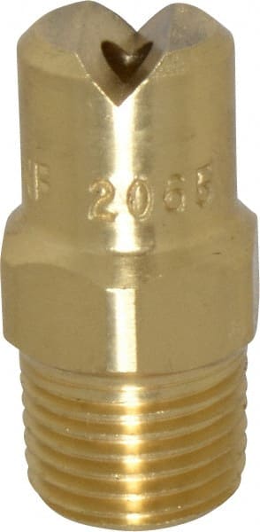 Brass Standard Fan Nozzle: 1/8