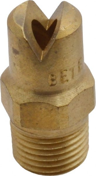 Brass Standard Fan Nozzle: 1/8