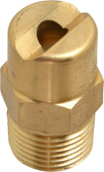 Brass Standard Fan Nozzle: 3/8