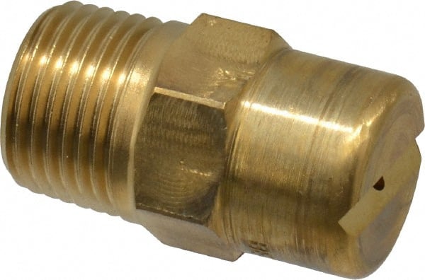 Brass Standard Fan Nozzle: 3/8