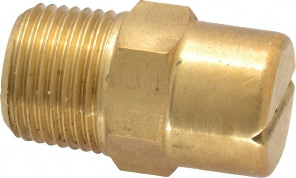 Brass Standard Fan Nozzle: 3/8