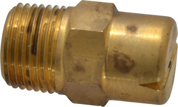 Brass Standard Fan Nozzle: 3/8