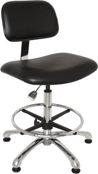 Task Chair: Vinyl, Adjustable Height, 22 to 32