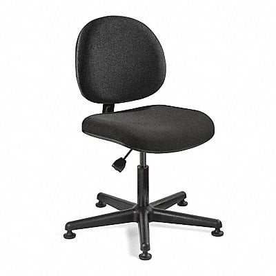 Task Chair Fabric Black 16-21 Seat Ht MPN:V4007MG-BK