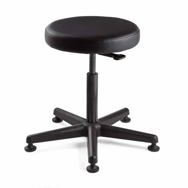 Adjustable Backless Stool: Vinyl, 16