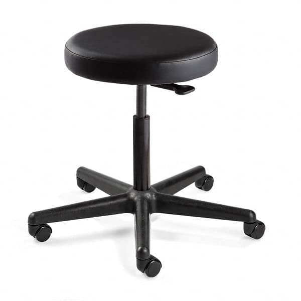 Adjustable Backless Stool: Vinyl, 16