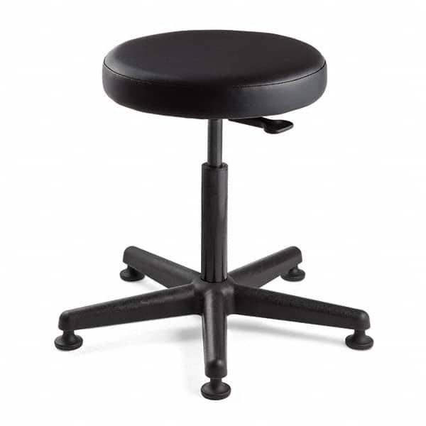 Adjustable Backless Stool: Vinyl, 16