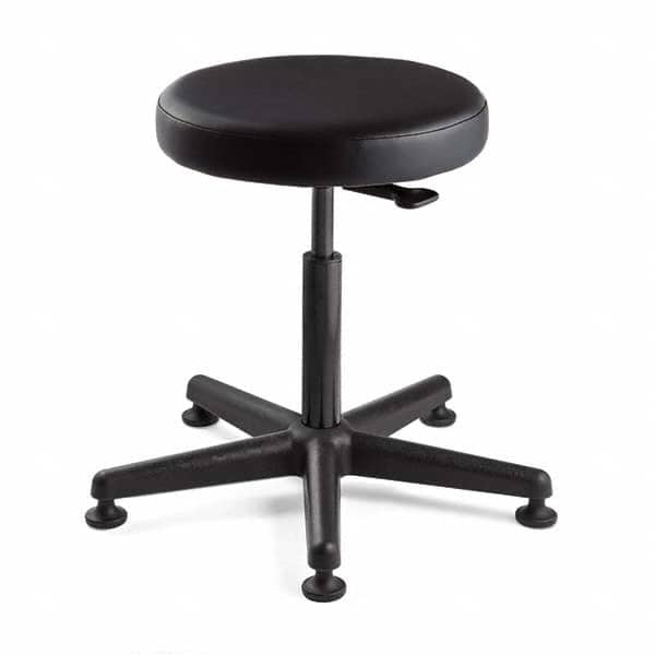 Adjustable Backless Stool: Vinyl, 16