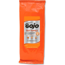 Gojo® Fast Wipes Hand Cleaning Towels White 60 Wipes/Pack 6 Packs/Case GOJ628506