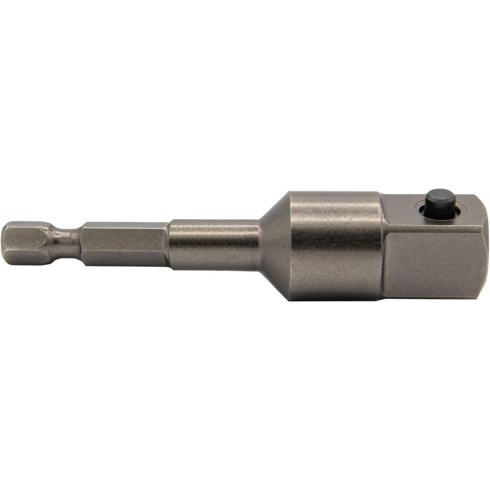 Socket Adapters & Universal Joints, Adapter Type: Socket Adapter , Male Size: 1/4 , Female Size: 1/2 , Male Drive Style: Hex , Overall Length (Inch): 3in  MPN:175ADP12