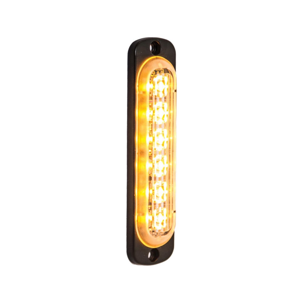 Towing Lights, Type: LED , Color: Amber , Length (Inch): 4-1/2 , Width (Inch): 1-3/32 , Voltage: 12-24V  MPN:8891910