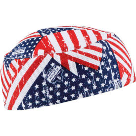 Ergodyne® Chill-Its® 6630 High-Performance Cap Stars/Stripes One Size - Pkg Qty 6 12506******