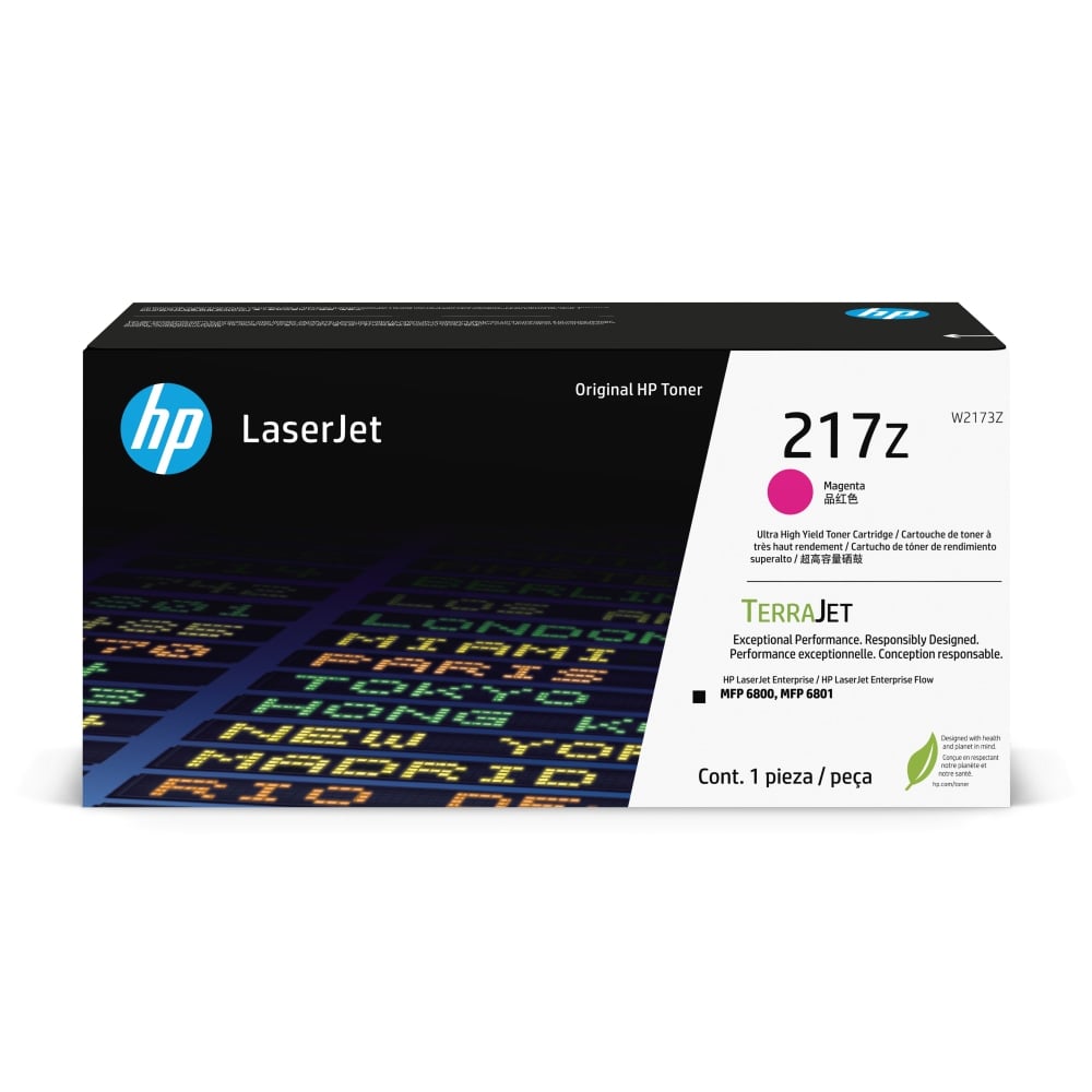 HP 217Z Magenta Ultra-High Yield LaserJet Toner Cartridge, W2173Z MPN:W2173Z