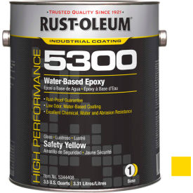 Rust-Oleum 5300 System 250 Voc Water-Based Epoxy Safety Yellow 248280 - Pkg Qty 2 248280