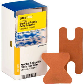 First Aid Only FAE-3020 SmartCompliance Refill 5 Knuckle & 5 Fingertip Bandages Fabric 10/Box FAE-3020