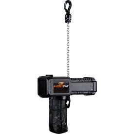 CM BatteryStar Battery Powered Chain Hoist w/o Battery & Charger Rigid Hook 1 Ton Cap. 20' Lift BCC1008R202US