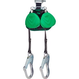 MSA Safety V-Tec Edge™ Personal Fall Limiter Twin-Leg AL36CL Large Aluminum Snap Hook 8'L VTLEW-022-PA-A