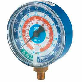 Blue Compound Gauge R-134A R-404A R-407C 3-1/8